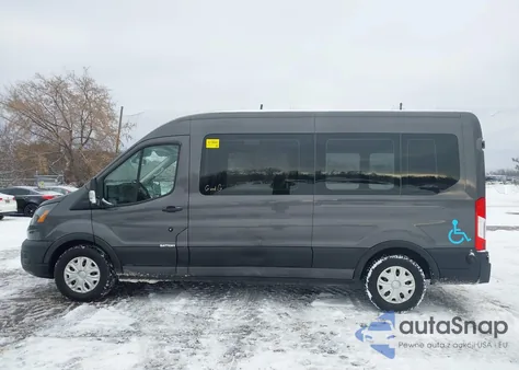 2020 Ford Transit-350 Passenger Van Xl from USA, damaged, VIN 1FDAX2C87LKA63985